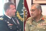 امریکی کمانڈر سینٹ کام کا جی ایچ کیو کا دورہ، آرمی چیف سے ملاقات